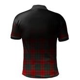Clan Cheyne Tartan Polo Shirt - Alba Celtic Style VE19 Cheyne Tartan Tartan Polo